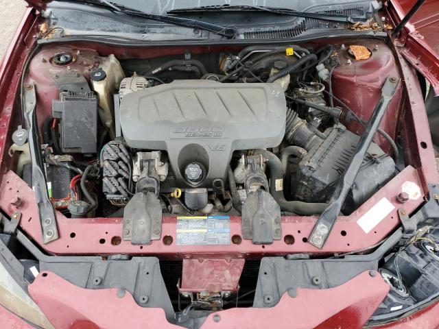 2G2WP582181181624 - 2008 PONTIAC GRAND PRIX BURGUNDY photo 11