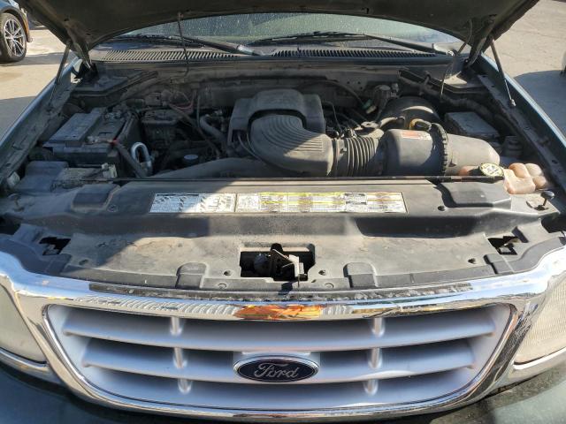 1FMRU15W91LB12855 - 2001 FORD EXPEDITION XLT GREEN photo 12