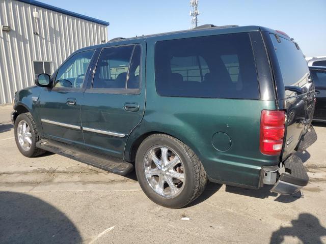 1FMRU15W91LB12855 - 2001 FORD EXPEDITION XLT GREEN photo 2