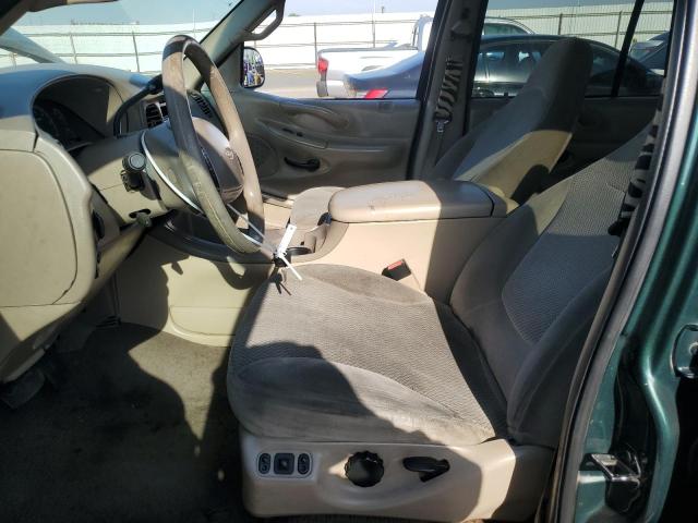 1FMRU15W91LB12855 - 2001 FORD EXPEDITION XLT GREEN photo 7