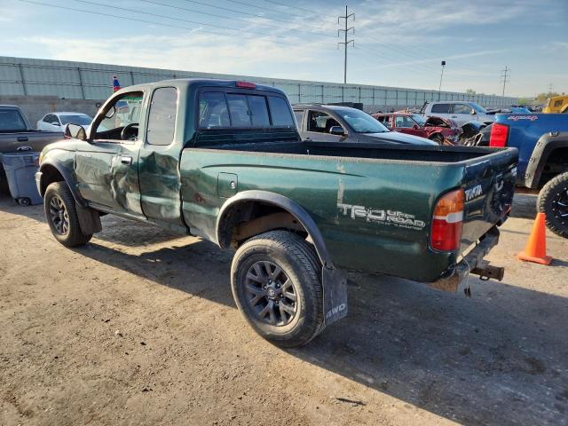 4TAWN72N3XZ434542 - 1999 TOYOTA TACOMA XTRACAB GREEN photo 2