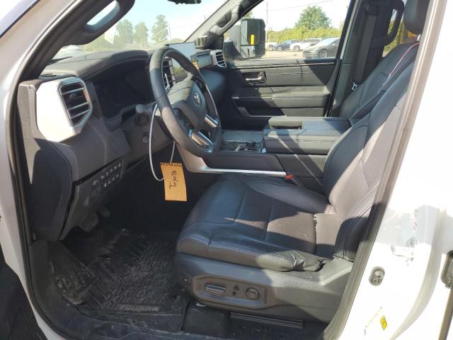 5TFNA5EC4NX006062 - 2022 TOYOTA TUNDRA CREWMAX PLATINUM თეთრი ფოტო 7