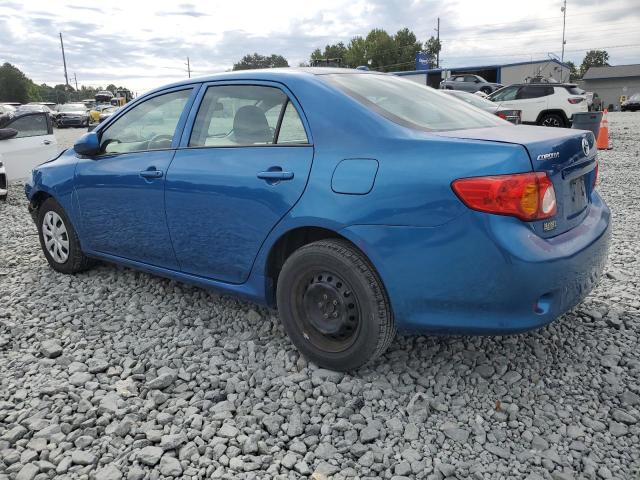 2T1BU4EE8AC342103 - 2010 TOYOTA COROLLA BASE Կապույտ լուսանկար 2