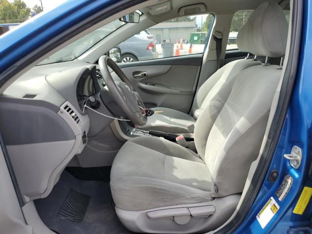 2T1BU4EE8AC342103 - 2010 TOYOTA COROLLA BASE Կապույտ լուսանկար 7