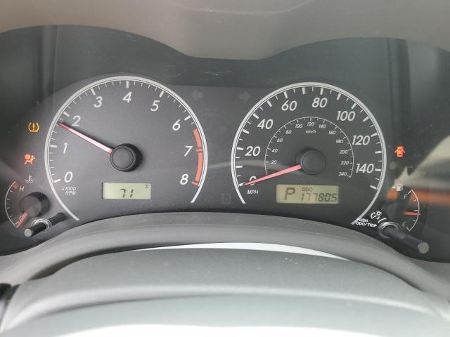 2T1BU4EE8AC342103 - 2010 TOYOTA COROLLA BASE Կապույտ լուսանկար 9