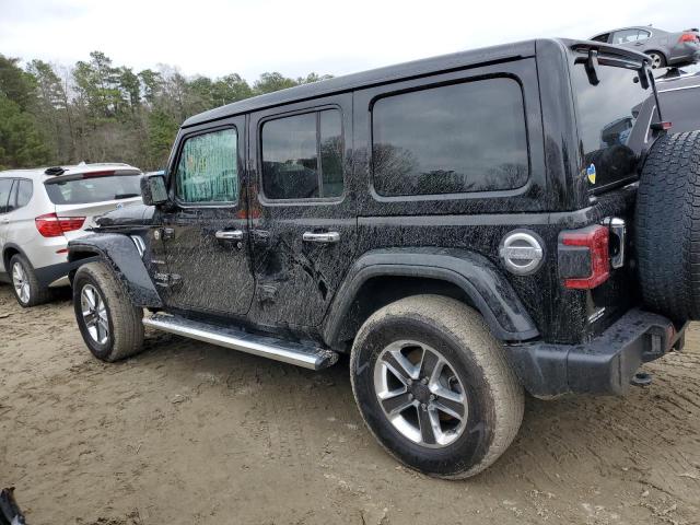 1C4HJXEN5MW782828 - 2021 JEEP WRANGLER U SAHARA BLACK photo 2