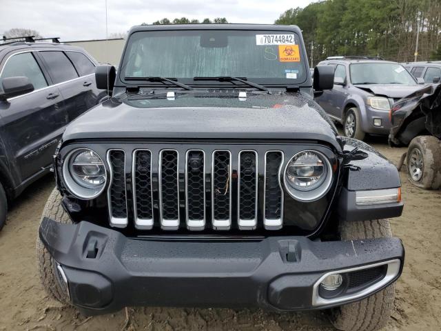 1C4HJXEN5MW782828 - 2021 JEEP WRANGLER U SAHARA BLACK photo 5