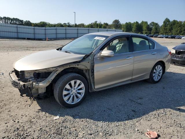 1HGCR2F73EA148925 - 2014 HONDA ACCORD EX GOLD photo 1