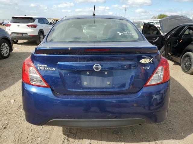3N1CN7AP2KL866200 - 2019 NISSAN VERSA S BLUE photo 6