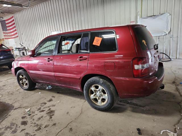 JTEGP21A840016185 - 2004 TOYOTA HIGHLANDER BASE 红色 照片 2