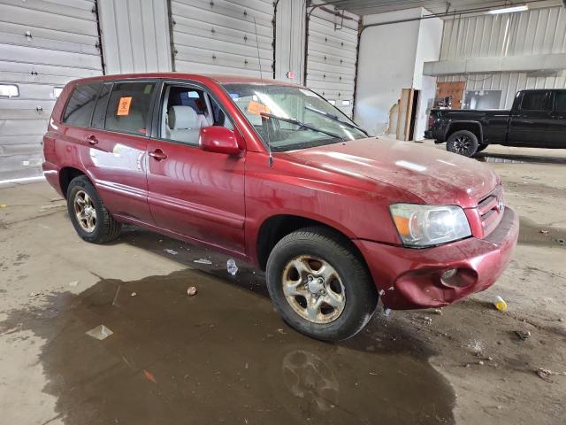 JTEGP21A840016185 - 2004 TOYOTA HIGHLANDER BASE 红色 照片 4