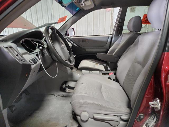 JTEGP21A840016185 - 2004 TOYOTA HIGHLANDER BASE 红色 照片 7