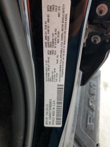 1C6RREFTXPN559913 - 2023 RAM 1500 BIG HORN/LONE STAR BLACK photo 12