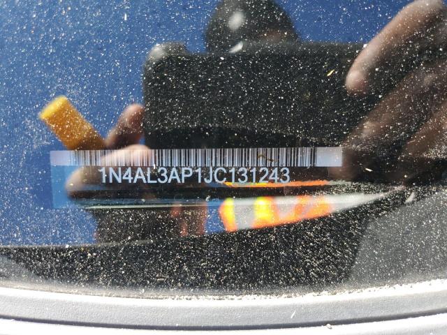 1N4AL3AP1JC131243 - 2018 NISSAN ALTIMA 2.5 Noir photo 12