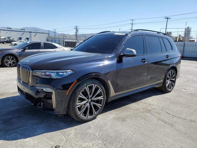 5UXCX6C04M9E51412 - 2021 BMW X7 M50I BLUE photo 1