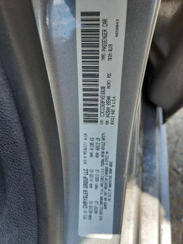 1C3CCCBG8FN516638 - 2015 CHRYSLER 200 S Արծաթագույն լուսանկար 12