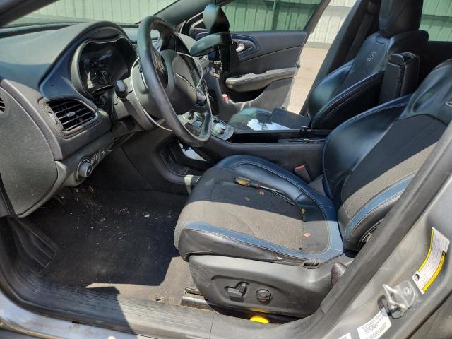 1C3CCCBG8FN516638 - 2015 CHRYSLER 200 S Արծաթագույն լուսանկար 7