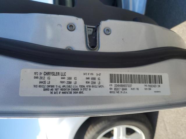 1B3HB48B08D573237 - 2008 DODGE CALIBER SXT SILVER photo 12