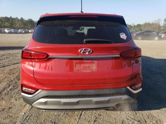 5NMS23AD4LH156875 - 2020 HYUNDAI SANTA FE SE RED photo 6