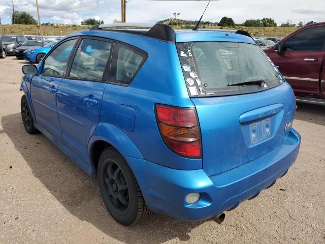 5Y2SL65877Z421897 - 2007 PONTIAC VIBE BLUE photo 2