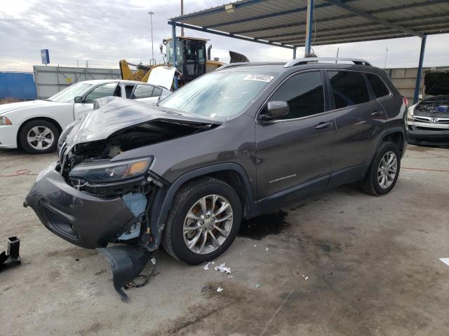 1C4PJLLB4KD278583 - 2019 JEEP CHEROKEE LATITUDE PLUS GRAY photo 1