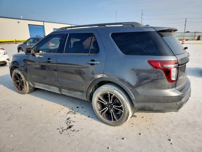 1FM5K8GT0FGB48823 - 2015 FORD EXPLORER SPORT CHARCOAL photo 2