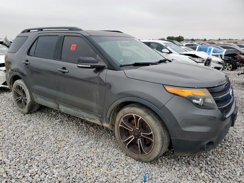 1FM5K8GT0FGB48823 - 2015 FORD EXPLORER SPORT CHARCOAL photo 4