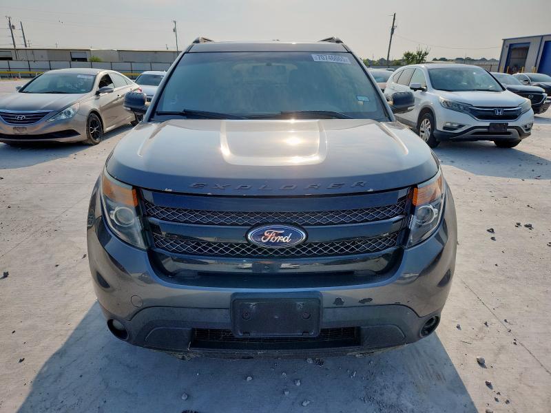 1FM5K8GT0FGB48823 - 2015 FORD EXPLORER SPORT CHARCOAL photo 5