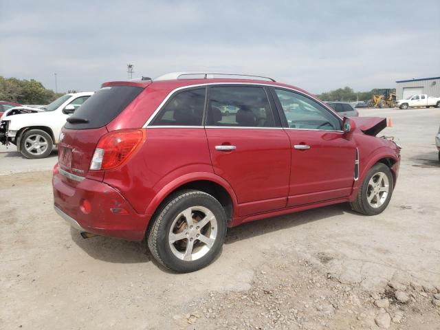 3GNAL3EK0ES550393 - 2014 CHEVROLET CAPTIVA LT RED photo 3