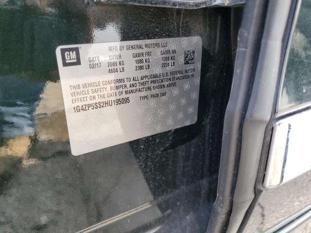 1G4ZP5SS2HU195095 - 2017 BUICK LACROSSE ESSENCE Жасыл фото 12