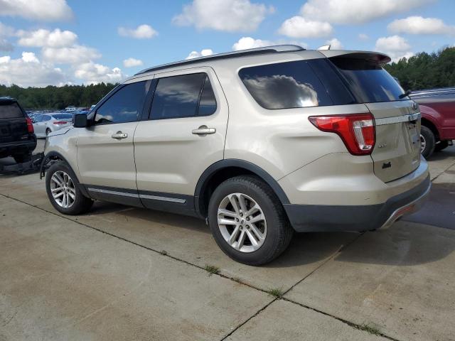 1FM5K7D87HGA07227 - 2017 FORD EXPLORER XLT BEIGE photo 2