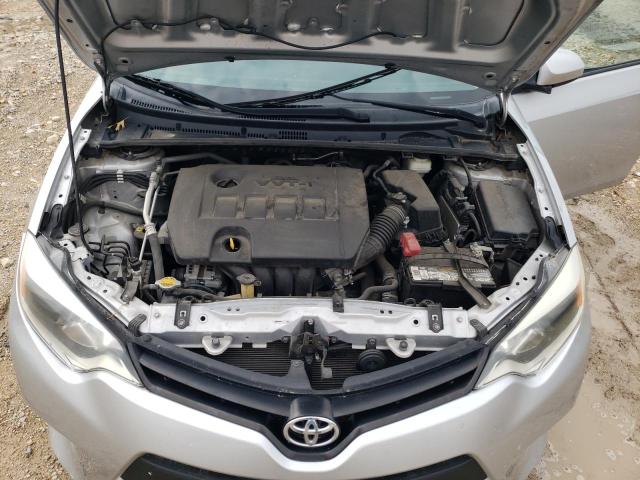 5YFBURHE0EP025415 - 2014 TOYOTA COROLLA L SILVER photo 11