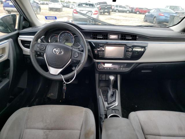 5YFBURHE0EP025415 - 2014 TOYOTA COROLLA L SILVER photo 8