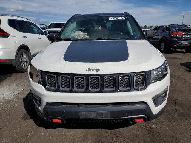 3C4NJDDB1JT328098 - 2018 JEEP COMPASS TRAILHAWK WHITE photo 5