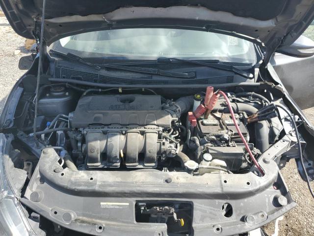 3N1AB7AP2KY301867 - 2019 NISSAN SENTRA S ნაცრისფერი ფოტო 11