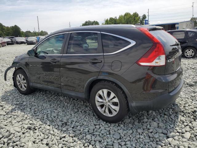 5J6RM3H73DL004850 - 2013 HONDA CR-V EXL BLACK photo 2