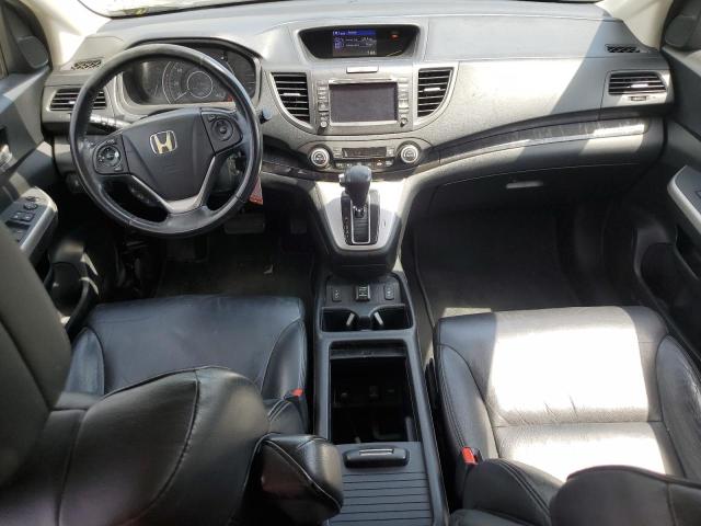 5J6RM3H73DL004850 - 2013 HONDA CR-V EXL BLACK photo 8