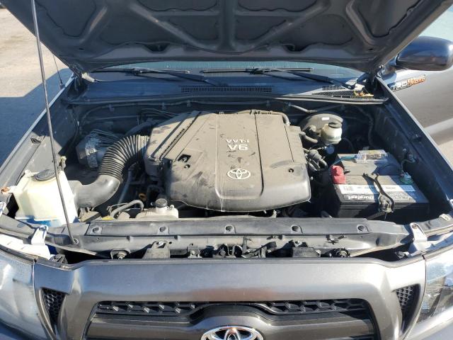 5TEJU4GN6AZ726397 - 2010 TOYOTA TACOMA DOUBLE CAB PRERUNNER CHARCOAL photo 11