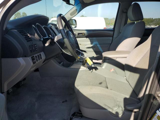 5TEJU4GN6AZ726397 - 2010 TOYOTA TACOMA DOUBLE CAB PRERUNNER CHARCOAL photo 7