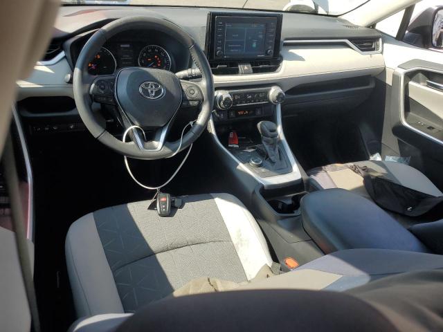 4T3RWRFV4LU002959 - 2020 TOYOTA RAV4 XLE SILVER photo 8