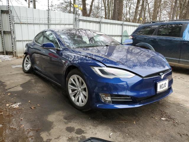 5YJSA1E24LF357628 - 2020 TESLA MODEL S Mavi foto 4