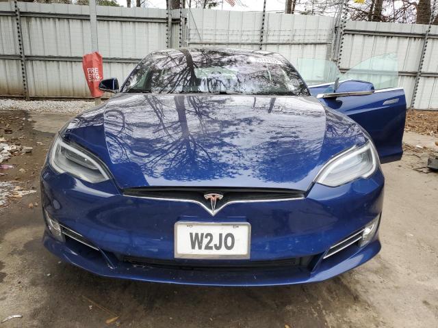 5YJSA1E24LF357628 - 2020 TESLA MODEL S Mavi foto 5