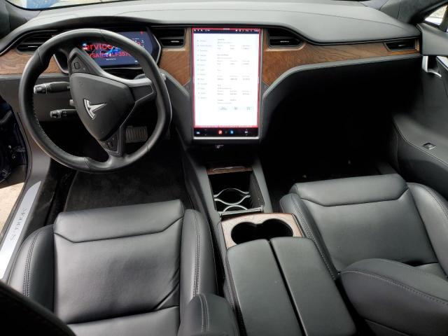 5YJSA1E24LF357628 - 2020 TESLA MODEL S Mavi foto 8