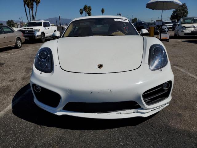 WP0AB2A80EK192630 - 2014 PORSCHE CAYMAN S WHITE photo 5