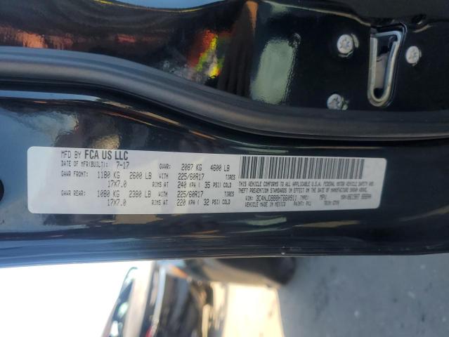 3C4NJDBB8HT660911 - 2017 JEEP COMPASS LATITUDE Czarny zdjęcie 13