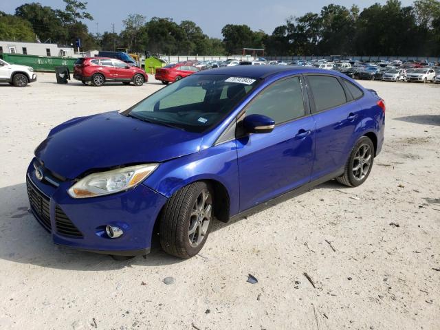 1FADP3F28DL161679 - 2013 FORD FOCUS SE BLUE photo 1