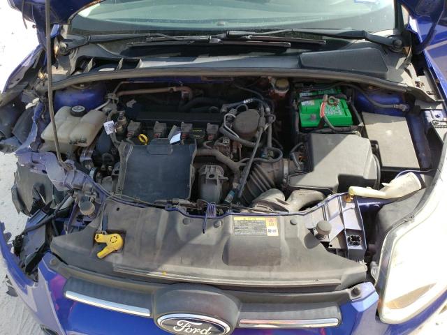 1FADP3F28DL161679 - 2013 FORD FOCUS SE BLUE photo 11