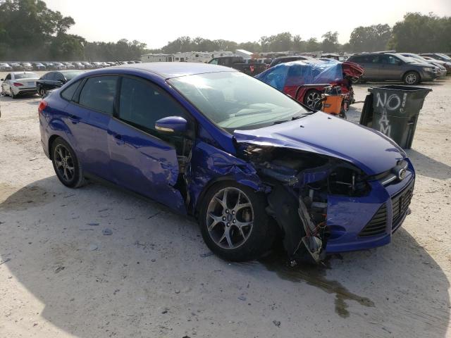 1FADP3F28DL161679 - 2013 FORD FOCUS SE BLUE photo 4