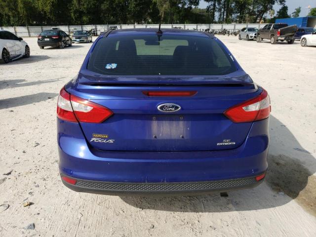 1FADP3F28DL161679 - 2013 FORD FOCUS SE BLUE photo 6