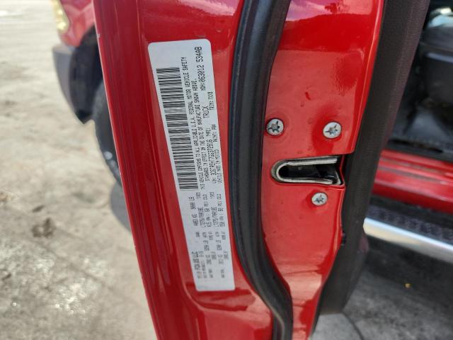 3C6TR5HT7GG372916 - 2016 RAM 2500 ST RED photo 12